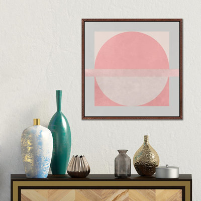 Abstract Rose Square III by Helo Moraes - Gallery-Wrapped Canvas Giclée on Canvas