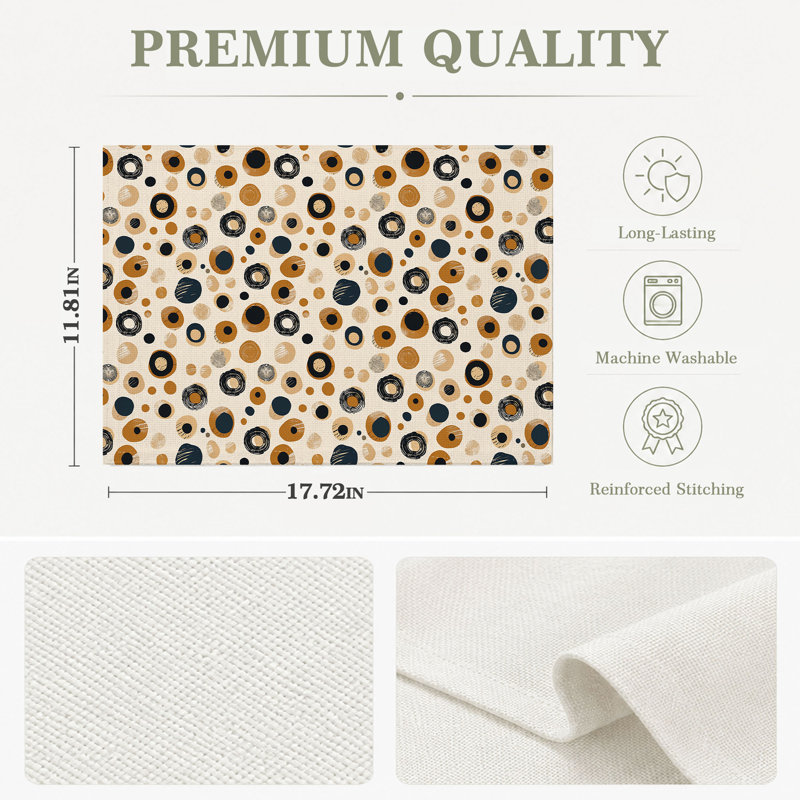 Ensemble de table rectangulaire en polyester