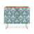 Brun / turquoise sélectionné