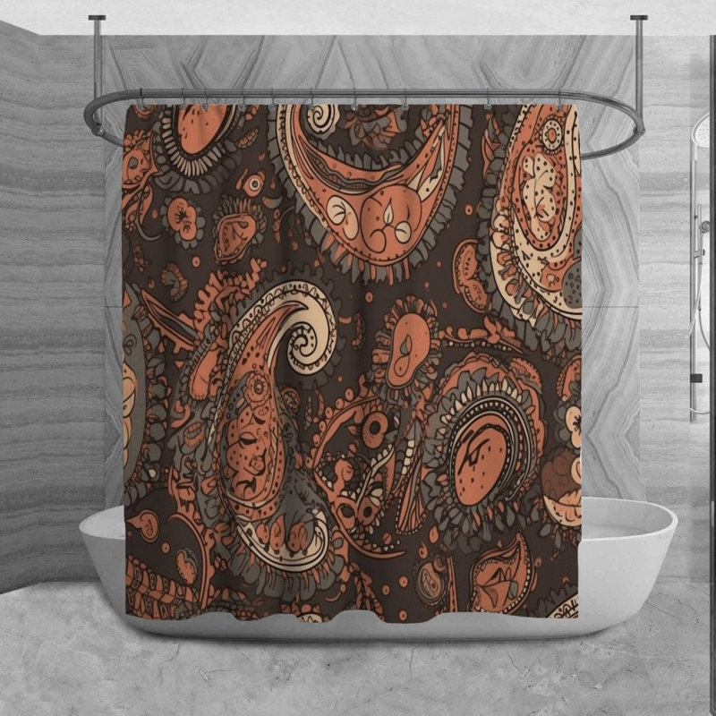 Rideau de douche Ladislav, H 73 po x l 70 po
