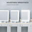 Rectangle Freestanding and Wall Makeup / Shaving Mirror
