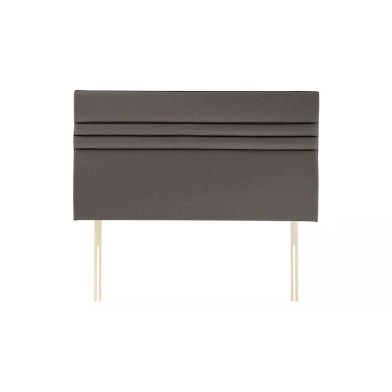 Erharuyi Upholstered Headboard, Single (3'), Grey