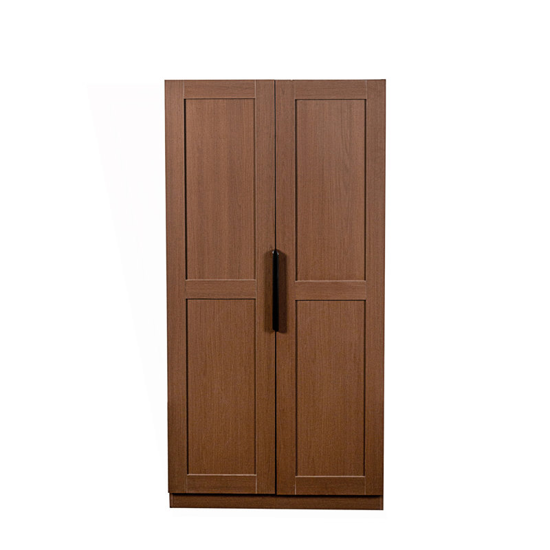 Armoire de cuisine, buffet autoportant avec portes et tablettes