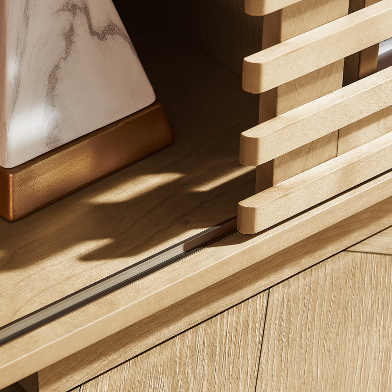 Cabinet décoratif, Bois naturel
