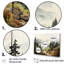 «Mountains Whisper Fog Serenity», art mural minimalisme-972521309-972521298
