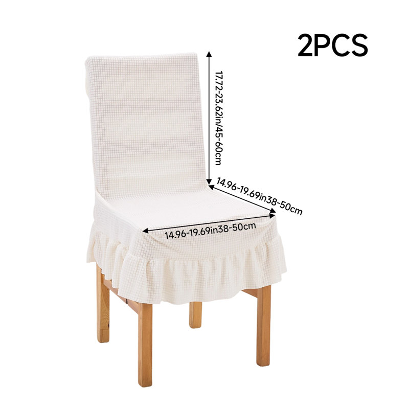 Dining Chair Slipcover, Beige
