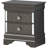 Chic Metallic Modern Nightstand-117671694