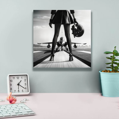 'Flight Line' by KIR.DART Canvas Wall Art