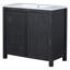 Petit ensemble de meuble-lavabo de style vintage 36 "avec lavabo en céramique, 2 portes à fermeture douce-1159052852