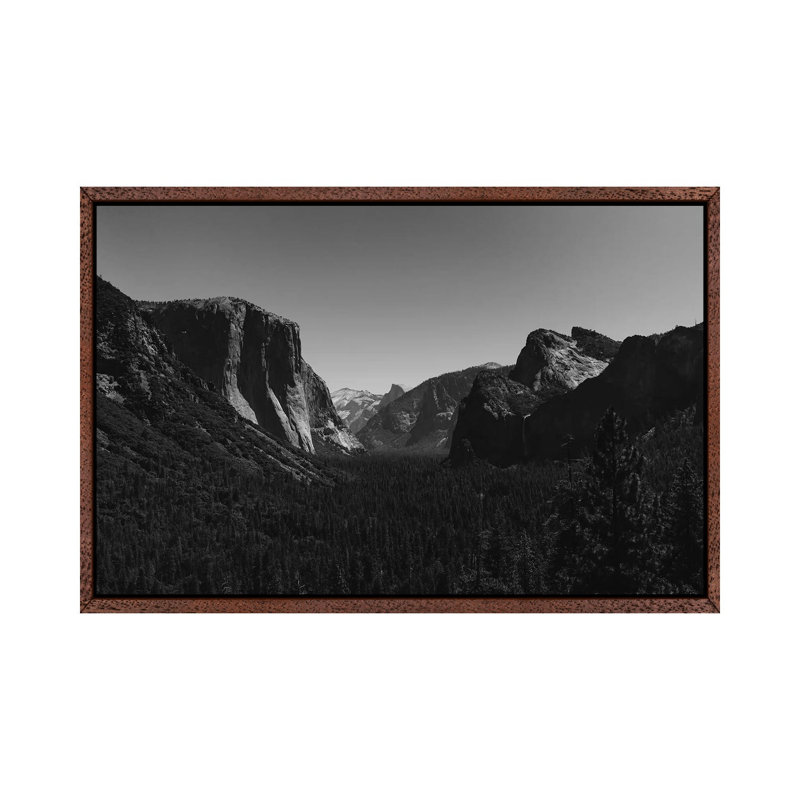 Tunnel View, Yosemite National Park IV by Bethany Young - Print on Canvas, 66.04cm H x 101.6cm W x 3.81cm D