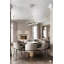 Lustre moderne à DEL en acrylique chromé-422930526