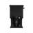 Voltaire One-Piece Elongated Toilet Left Side Flush Handle 1.28 gpf in Matte Black-82677395-44636278