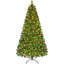 Arbre de Noël artificiel 9 pi pré-éclairé, 9 pointes, pin vert complet avec 700 DEL 11 modes-639967601