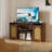 58" Farmhouse TV Stand for 65 Inch TV, Entertainment Center with Sliding Doors, Media TV Console Table-725689226