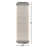 Tina Striped Wool Tan/Charcoal/Gray Area Rug-653515280