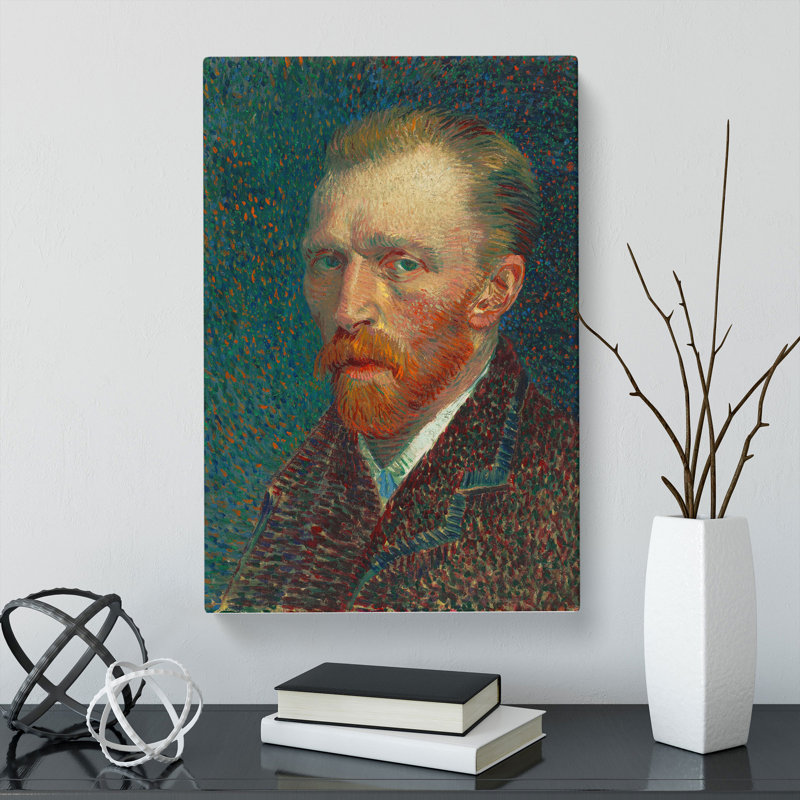 Self-Portrait Vol.5 by Vincent Van Gogh - Wrapped Canvas, 50cm H x 35cm W x 3cm D