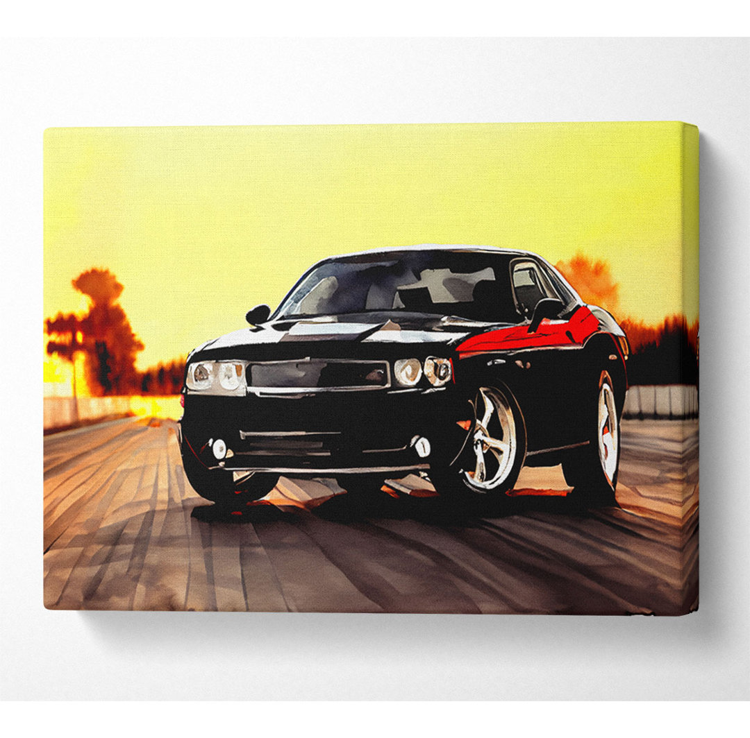 Dodge Challenger - Kunstdrucke auf Leinwand