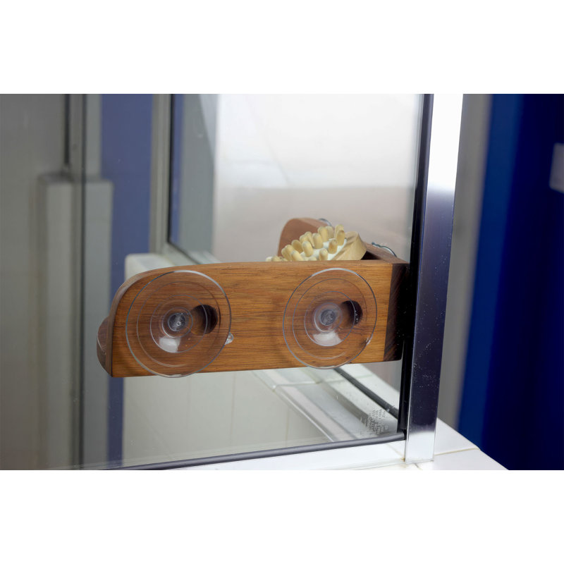 The Original Kai Corner Teak Shower Shelf 