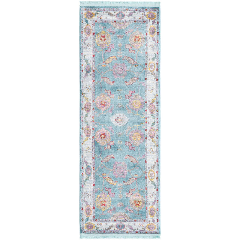 Ikat Indoor Rug, Runner 2'2" x 6'