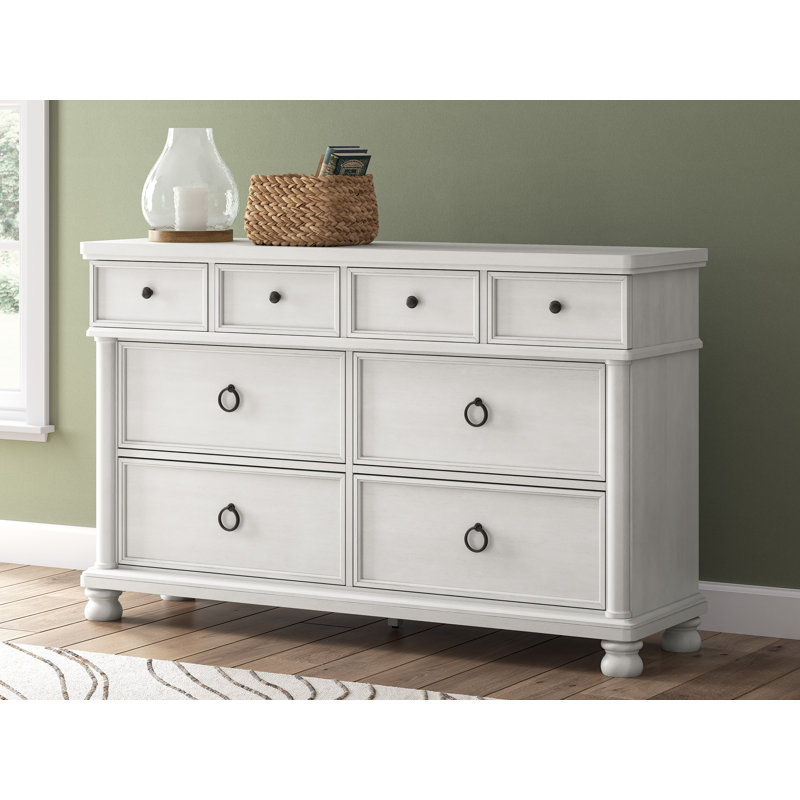 Greddinton Dresser, White