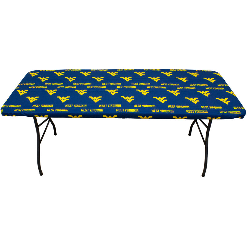 Housses de table de patio NCAA, Virginie occidentale, l 72 po x P 30 po