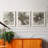 Birch Leaves I Painting Print on Canvas-689287024-689286990