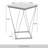 3 PCS METAL COFFEE TABLE SET IN DARK GREY-1758060828