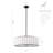 24" 5-Light Pleated Drum Chandelier-1404054220