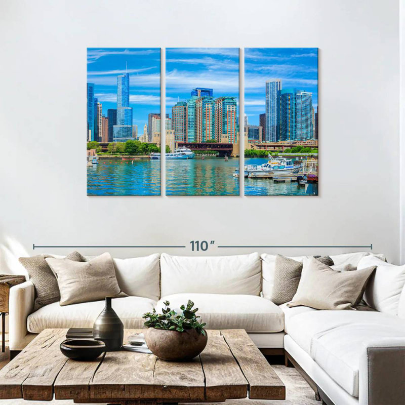 Sebbie Michigan, 48" H x 74" W