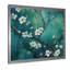 Emerald Cherry Blossoms Symphony II - Art mural de salon avec fleurs de cerisier-429003506-429003509