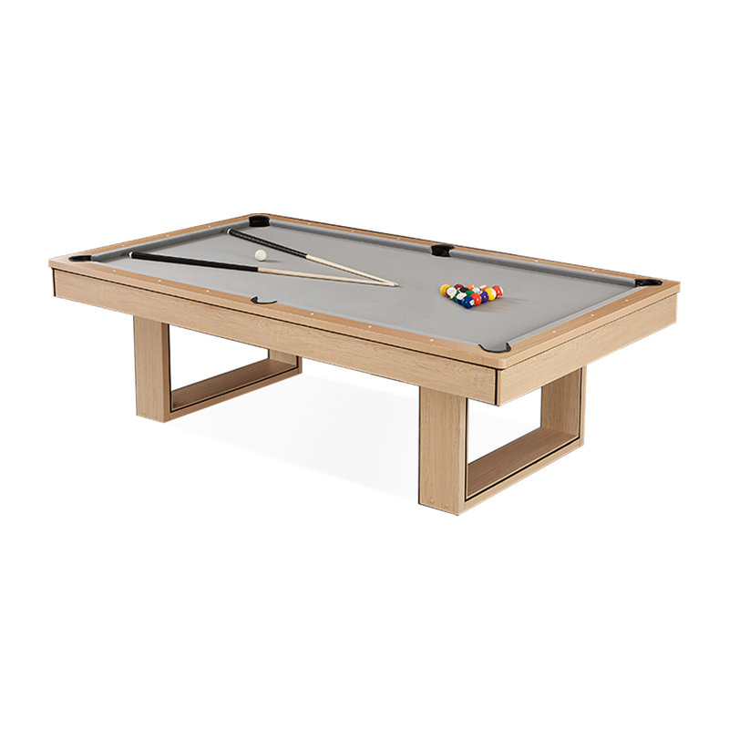 Table de billard multifonctionnelle trois-en-un, H 31,89 po x L 75,98 po x l 42,91 po, Gris