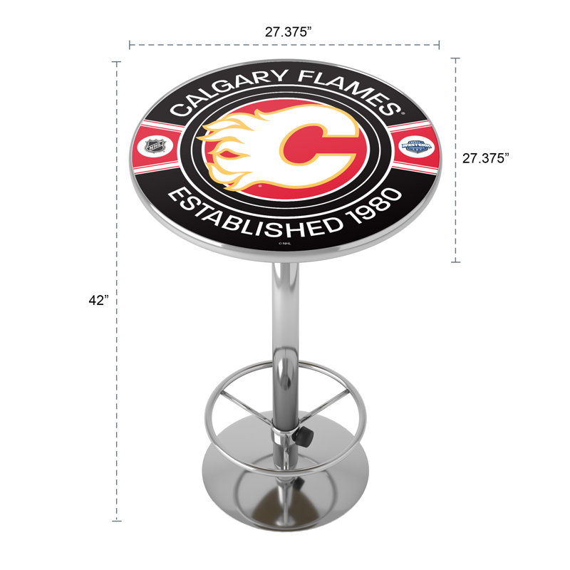 Table de bar Calgary Flames