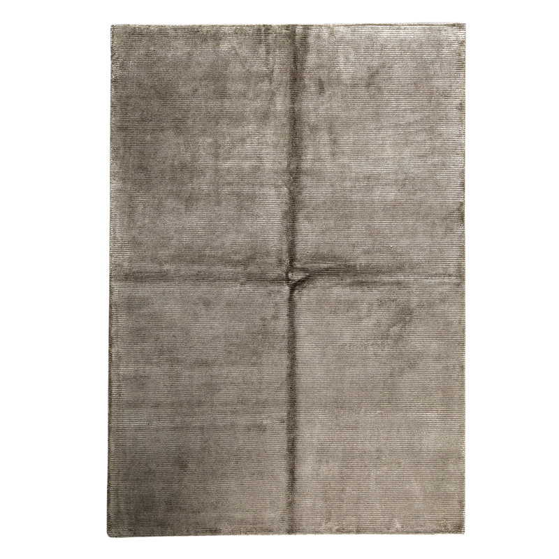 High-Quality Hand-Knotted Gold Area Rug