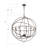 Terrionna 9 - Light Sphere Globe Chandelier