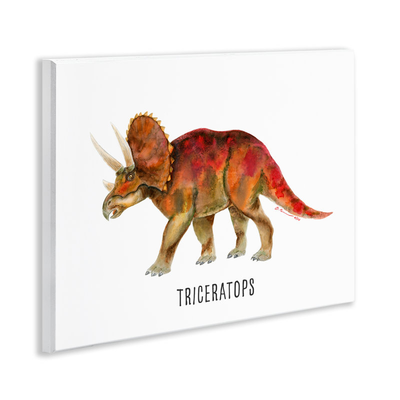  «Triceratops Dinosaur Apprendre» par Brett Blumenthal