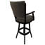 Très grand tabouret pivotant en bois Irminger-113338863-129677081