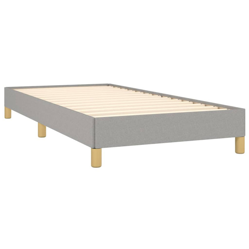 Koleigh Bed, Single (3'), Light Grey/Gold