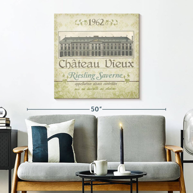 Khylige White Wine Labels I Wall Sign
