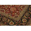 Tapis oriental en laine rouge / brun 9 pi 3 po x 12 pi 2 po Aaru