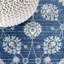 Tapis bleu marine / gris clair Lawncrest-770528752