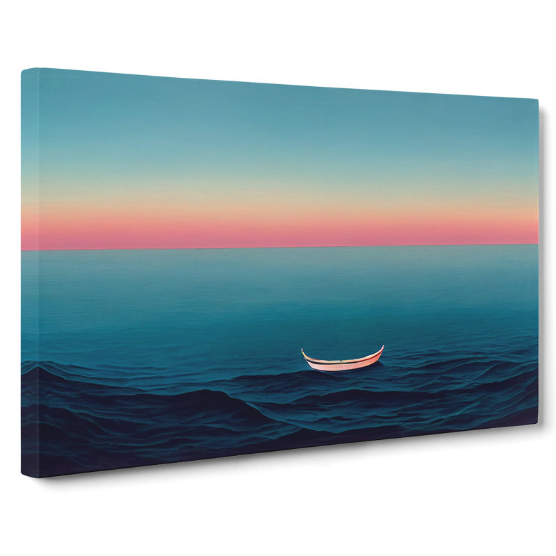Modern Boat Vol.2 - Wrapped Canvas Print, 35cm H x 50cm W x 3cm D