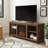 58" Media Console with Electric Fireplace-1705322984
