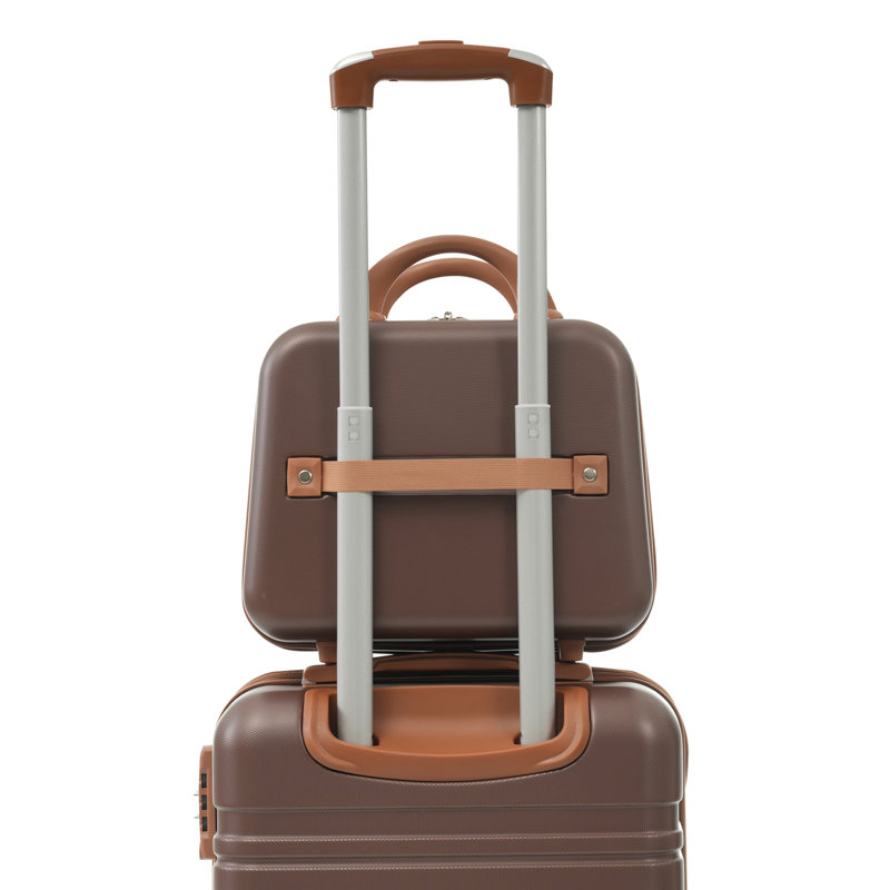 Ensemble de 3 valises à roulettes Hardshell avec valise TSA