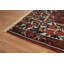 Tapis traditionnel antique à teinture végétale 11 x 17