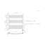 Dalet Curved Towel Rail Heated Towel Rails