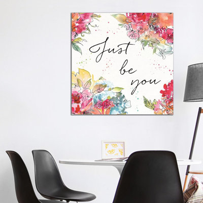 Floral Figures IX by Anne Tavoletti - Wrapped Canvas Print