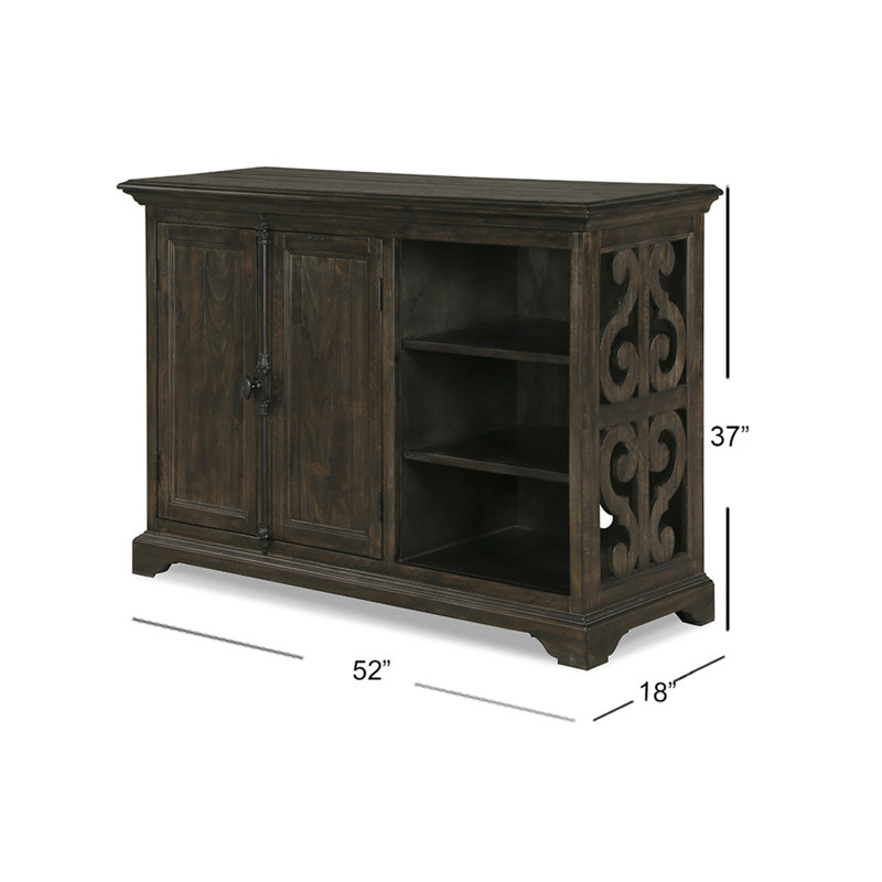 Bethel Accent Cabinet, Peppercorn