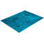 Tapis bleu nouvel âge 9 pi 1 po x 12 pi 1 po Coryann