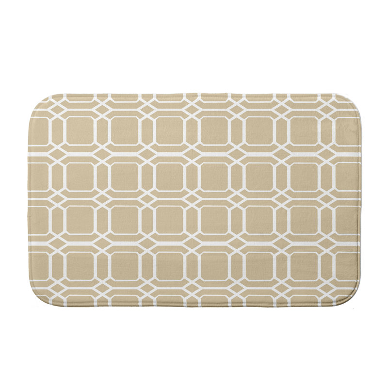 Tapis de bain Eliza, l 34 po x L 21 po, Taupe
