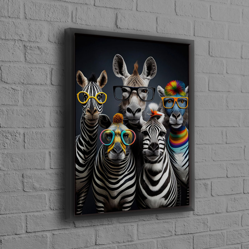 Print on Canvas, Framed Print without Mat, 30 cm H x 20 cm W, Black